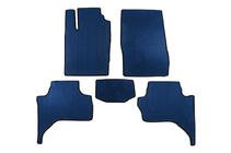 Mitsubishi L200 2015-2024 Alfombrillas EVA (Long base, Azul) foto 1