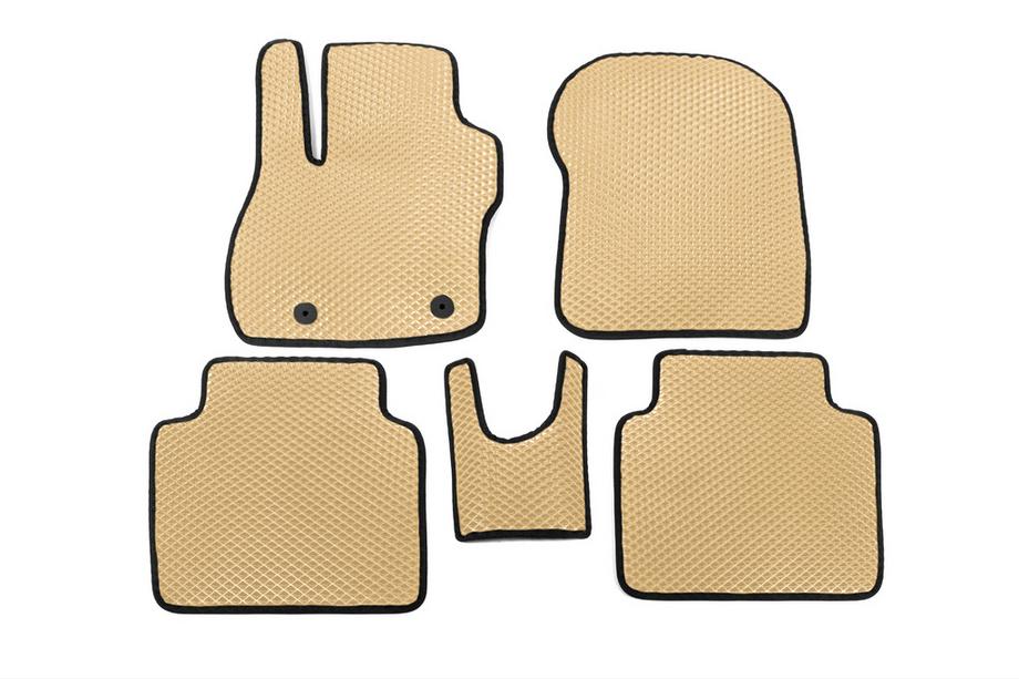 Renault Zoe 2012-2019 Alfombrillas EVA (Beige) Image