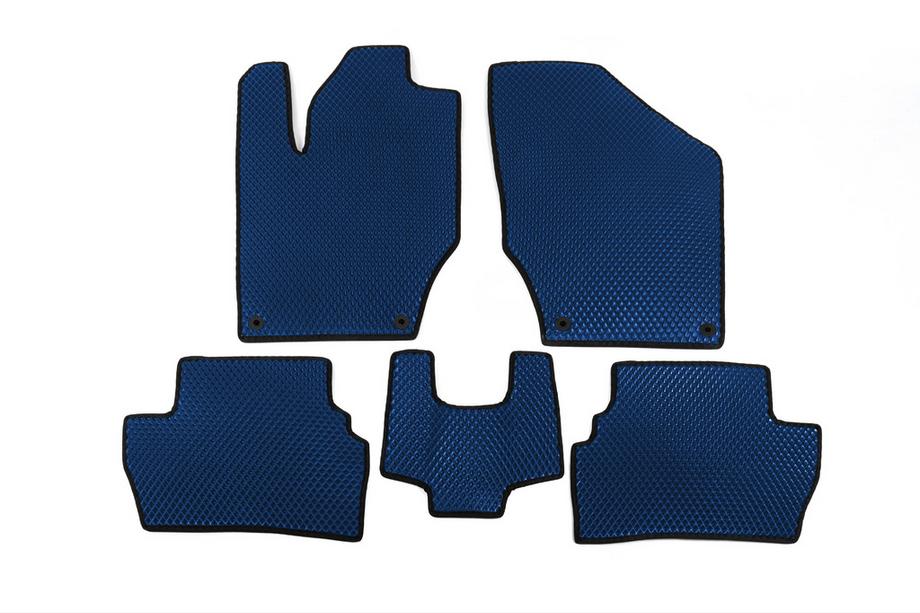 Peugeot 308 2007-2013 Alfombrillas EVA (Azul) Image