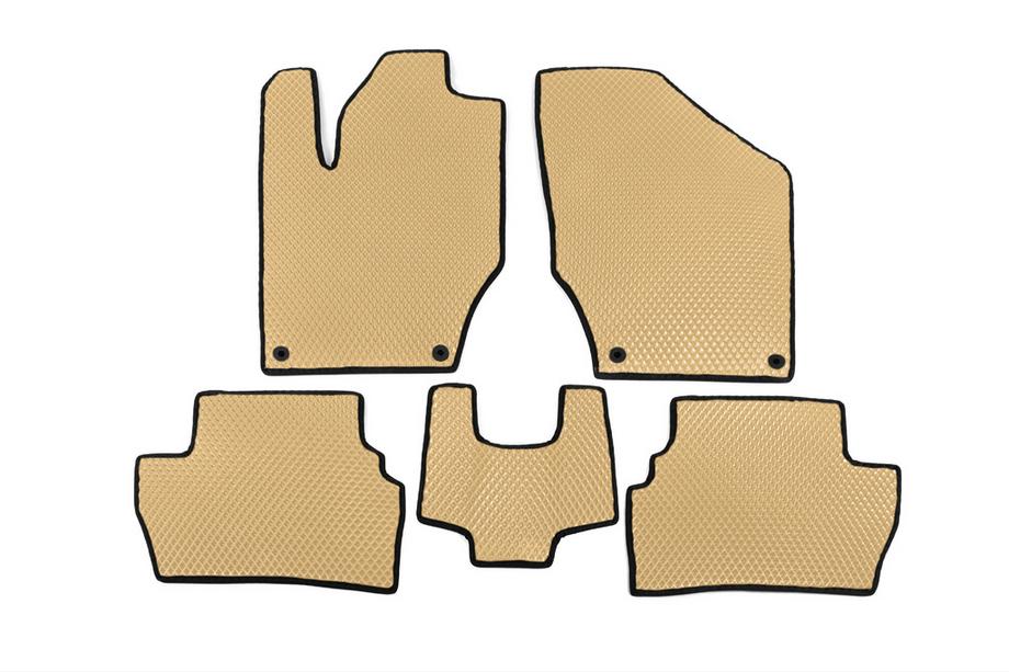 Peugeot 308 2007-2013 Alfombrillas EVA (Beige) Image