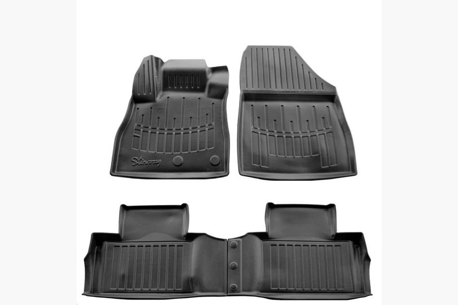 Renault Scenic/Grand 2016–2025 Alfombrillas de goma Stingray 3D (4 uds) Image