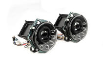 Mercedes G class W463 1990-2018 Faros Delanteros Manor Black LED (2006-2017) foto 3