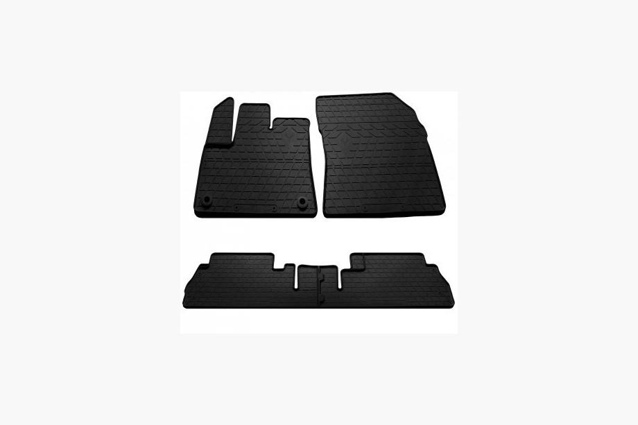 Peugeot Partner/Rifter 2019- Alfombrillas de goma Stingray (Clip TL, 4 uds) Image