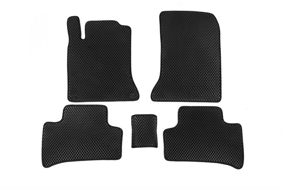 Mercedes B-class W246 2011-2018 Alfombrillas EVA (2014-2018, Electric, Negro) Foto 1