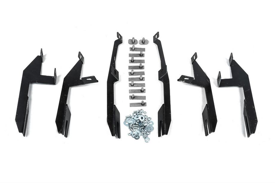 Porsche Cayenne 2003–2010 Soportes de montaje para estribos laterales Image