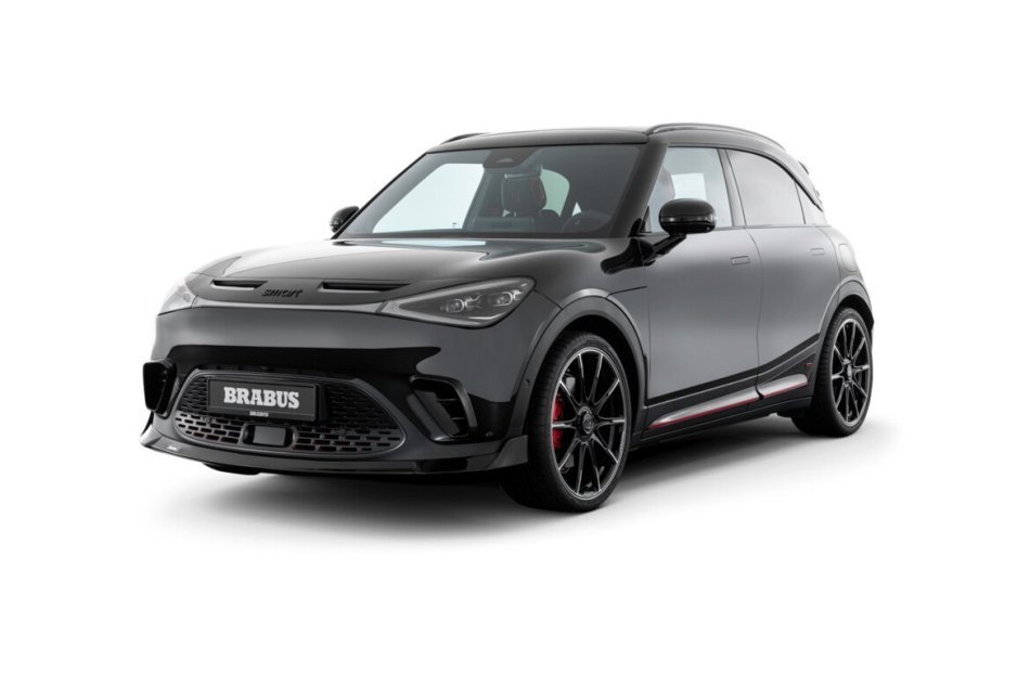 Brabus le da más potencia y refinamiento al crossover eléctrico Smart #1