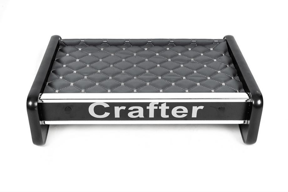 Volkswagen Crafter 2016- Estante de salpicadero (Gris con costura gris) Image