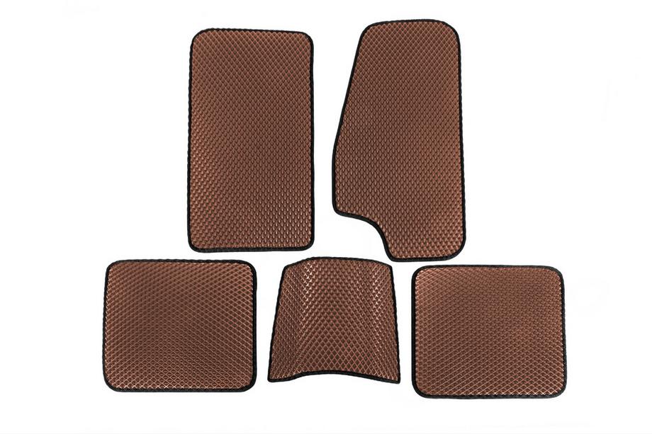 Jeep Cherokee XJ 1984-2001 Alfombrillas EVA (Marrón) V-2 Image