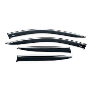 Deflectores de ventana con moldura cromada (4 uds, Niken) Hyundai Kona 2023- foto 3
