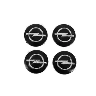 Tapacubos centrales 55/43mm op5543b (negro, 4 uds) foto 2
