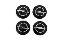 Opel Tapacubos centrales 65/58mm op6558b (negro, 4 uds) foto 2