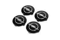 Opel Tapacubos centrales 65/58mm op6558b (negro, 4 uds) foto 1