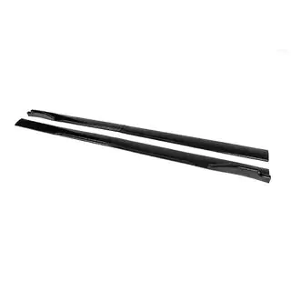 Extensiones universales de faldones laterales Niken Black (ABS) (4uds) foto 2