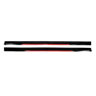 Extensiones universales de faldones laterales Niken Red (ABS) (4uds) foto 3
