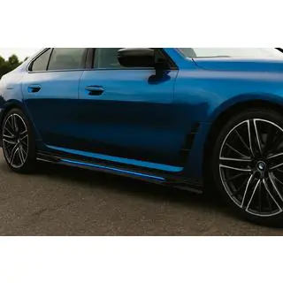 Extensiones universales de faldones laterales Niken Blue (ABS) (4uds) foto 1