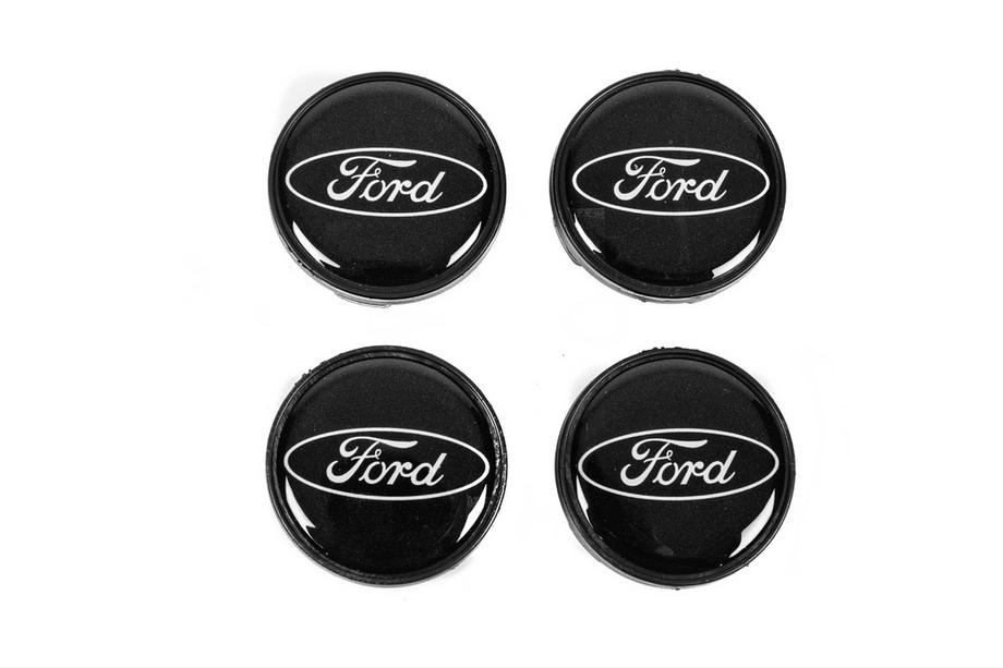Ford Tapacubos 53/51mm Negros frd5351b (4 uds) Image