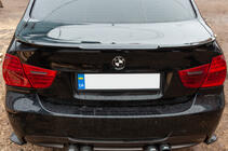 BMW 3 Series E90/E91 2005-2011 Alerón estilo M4 (para E90, imprimado para pintar) foto 5