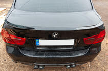 BMW 3 Series E90/E91 2005-2011 Alerón estilo M4 (para E90, imprimado para pintar) foto 6