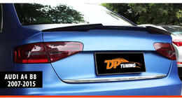 Audi A4 B8 2007-2015 Alerón DPT M4 (ABS, Negro Brillante) foto 2