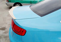 Audi A4 B8 2007-2015 Alerón DPT M4 (ABS, Negro Brillante) foto 4