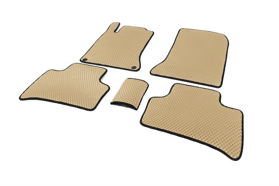 Mercedes B-class W246 2011-2018 Alfombrillas EVA (2014-2018, Electric, Beige) Foto 2