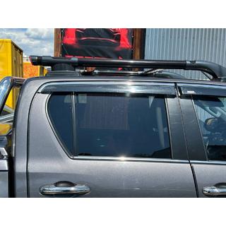 Barras de techo Shark con travesaño Toyota Hilux 2015- foto 4