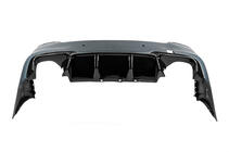 BMW 5 Series F10/F11 2010–2016 Difusor Trasero DPT V-2 (para M-Performance, Negro Brillante) foto 9