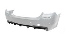 BMW 5 Series F10/F11 2010–2016 Difusor Trasero DPT V-2 (para M-Performance, Negro Brillante) foto 10