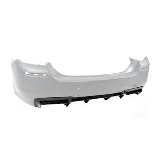 Difusor Trasero DPT V-2 (para M-Performance, Negro Brillante) BMW 5 Series F10/F11 2010–2016 foto 2
