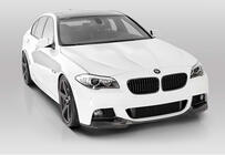 BMW 5 Series F10/F11 2010–2016 Splitter Delantero DPT Lip V-3 (Para M-Performance, Negro Brillante) foto 4