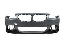 BMW 5 Series F10/F11 2010–2016 Splitter Delantero DPT Lip V-3 (Para M-Performance, Negro Brillante) foto 8