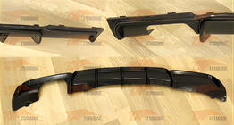 BMW 3 Series F30/F31 2012-2019 Difusor Trasero DPT V-1 (para M Performance, Negro Brillante) foto 5