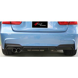 Difusor Trasero DPT V-1 (para M Performance, Negro Brillante) BMW 3 Series F30/F31 2012-2019 foto 1