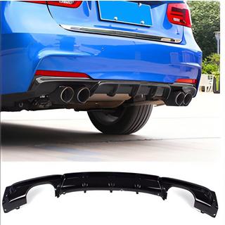 Difusor Trasero DPT V-3 (para M Performance, Negro Brillante) BMW 3 Series F30/F31 2012-2019 foto 4