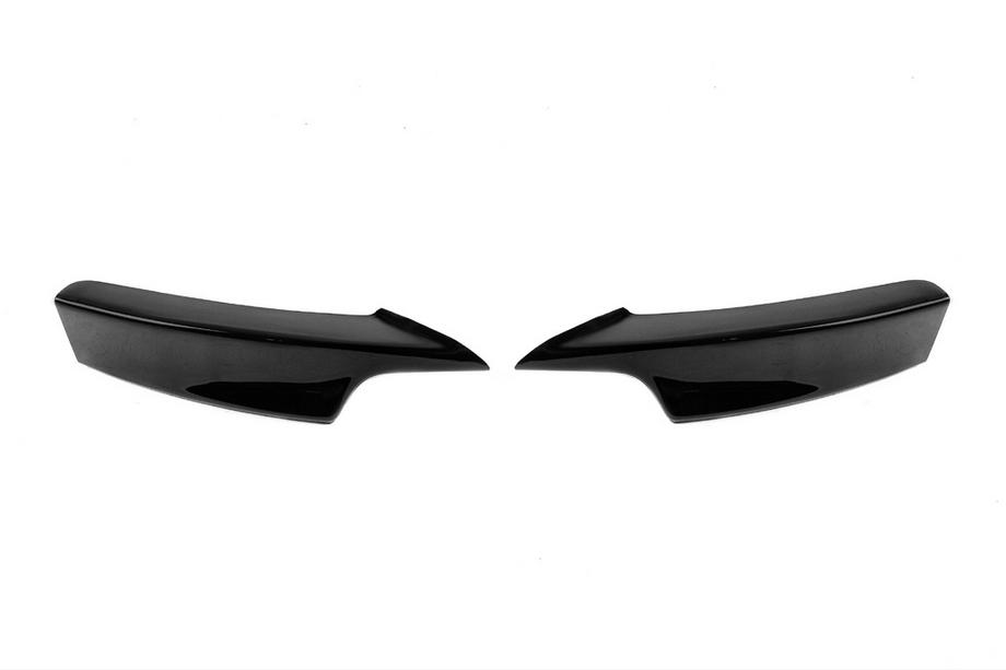 BMW 3 Series F30/F31 2012-2019 Splitter delantero DPT Flap (para M-Performance, Negro Brillante) Foto 2