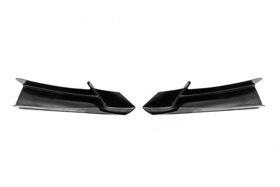 BMW 3 Series F30/F31 2012-2019 Splitter delantero DPT Flap (para M-Performance, Negro Brillante) Foto 5