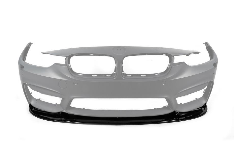 BMW 3 Series F30/F31 2012-2019 Splitter Delantero DPT Lip V-1 (Para M3, Negro Brillante) Foto 9