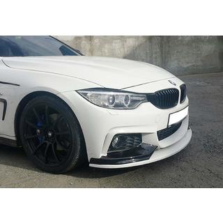 Splitter delantero DPT Flap V-3 (para M-Sport, negro brillo) BMW 4 Series F32/F33/F36 2012-2020 foto 3