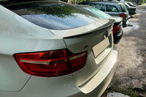 BMW X6 E71 2008–2014 Alerón DPT (Negro Brillante) foto 1