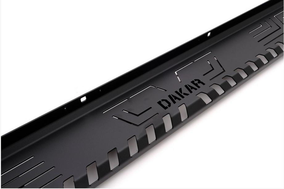 Mitsubishi L200 2015-2024 Estribos laterales Dakar V1 sin LED (2019+, 2 uds, metal) Foto 2