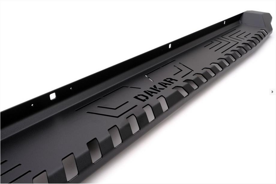 Mitsubishi L200 2015-2024 Estribos laterales Dakar V1 sin LED (2019+, 2 uds, metal) Foto 3