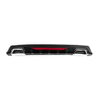 Difusor Trasero Universal DPT AMG Style V-3 (ABS) (Negro Brillante) foto 1