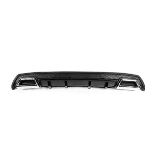 Difusor Trasero Universal DPT V-2 (ABS) (Negro Brillante) foto 3
