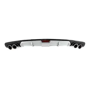 Difusor trasero universal DPT V-6 (gris + negro mate) foto 3