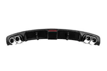 Difusor trasero universal DPT V-7 (ABS) (negro mate) foto 1