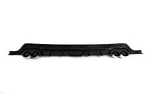 Difusor Trasero Universal DPT V-8 (ABS) (Gris+Negro Brillante) foto 4