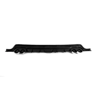 Difusor Trasero Universal DPT V-8 (ABS) (Gris+Negro Brillante) foto 4