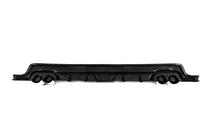 Difusor trasero universal DPT V-9 (ABS) (negro mate) foto 5