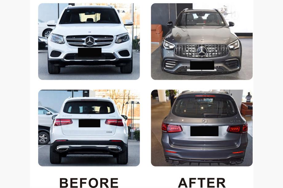 Mercedes GLC X253 2015-2022 Kit de restyling a GLC63 2022 Foto 14