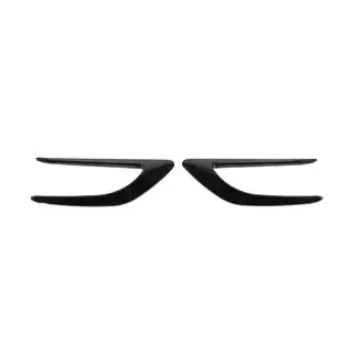 Aletas laterales universales DPT V-2 (ABS) (2uds) (Negro Brillante) foto 1